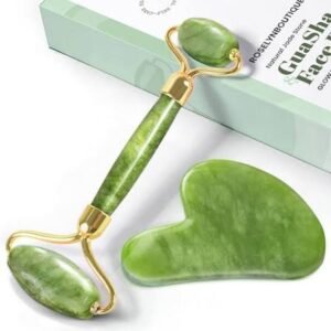 Facial massage jade roller