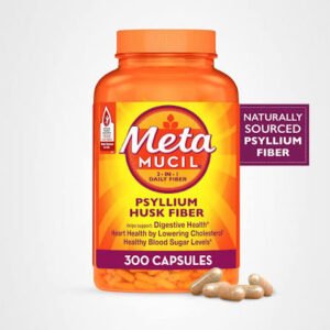 Metamucil psyllium husk fiber