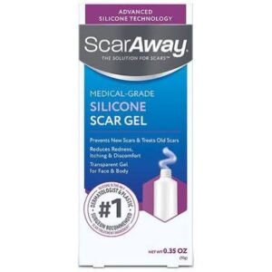 Silicone scar gel